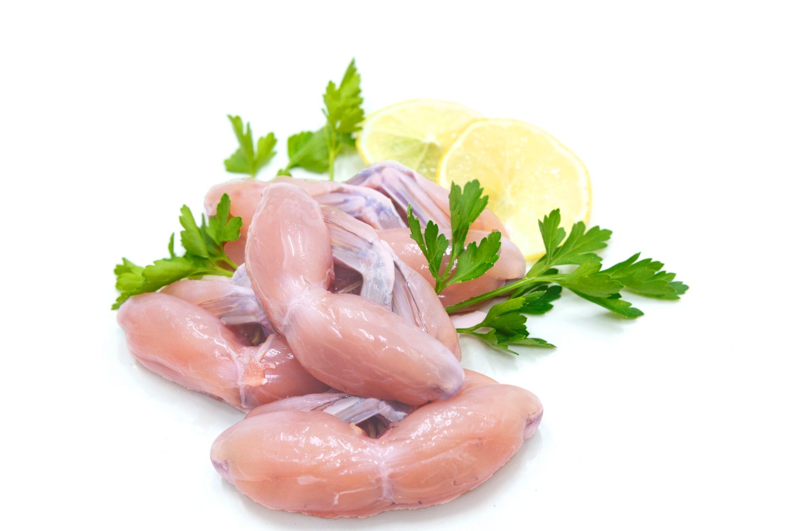 Les Suprêmes — cuisses de grenouille fraîches, présentation chef