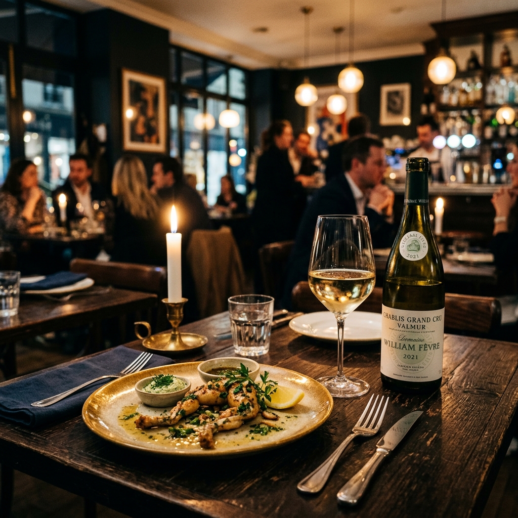 Accord mets et vins — tension minérale et terroir